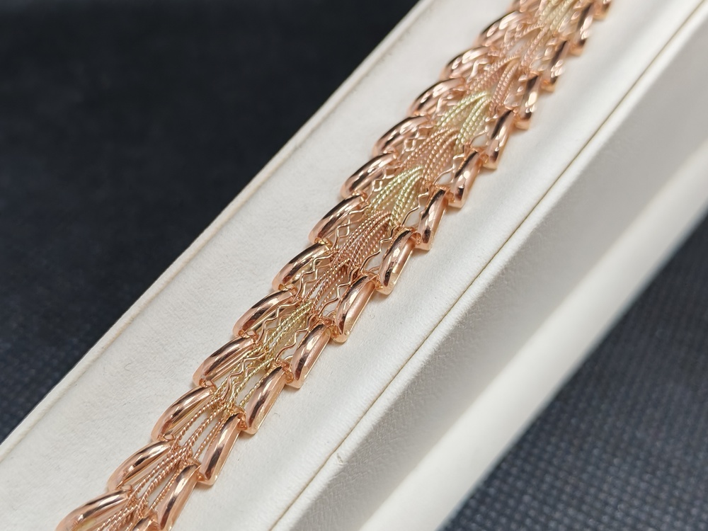 БРАСЛЕТ ФАНТАЗИЯ без камня (Au 585)