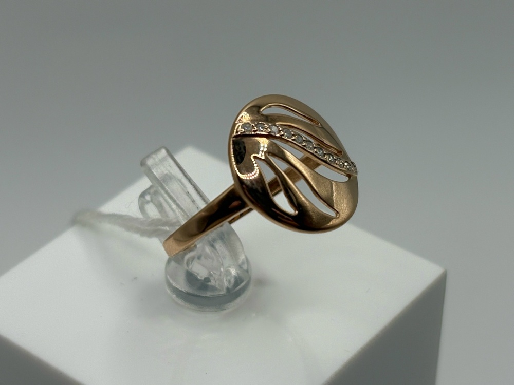 КОЛКМИ585 КОЛЬЦО С КАМНЯМИ (Au 585)