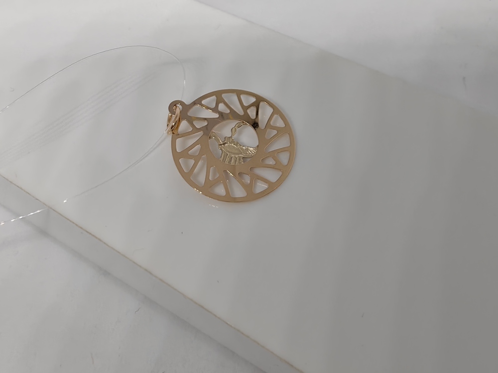 ПОДВЕСКА ЗНАК ЗОДИАКА СКОРПИОН (Au 585)