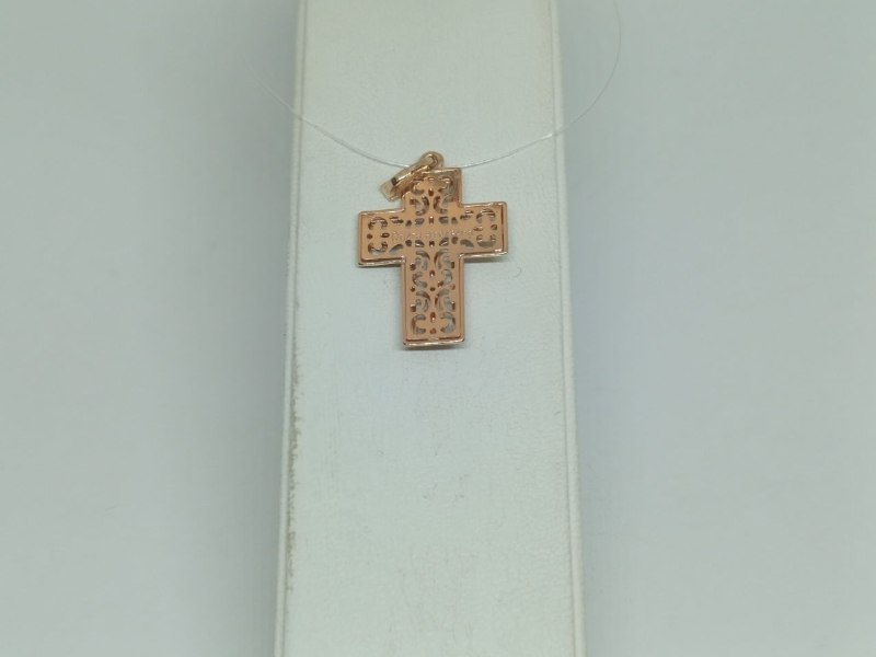 ПОДВЕСКА КРЕСТ без камня (Au 585)