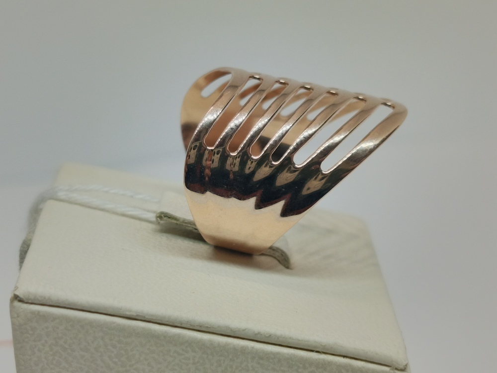 КОЛБКМ585 КОЛЬЦО БЕЗ КАМНЯ (Au 585)