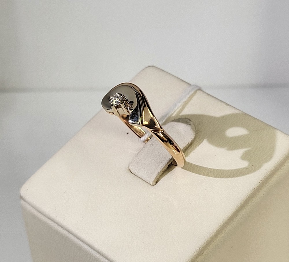 КОЛЬЦО БРИЛЛИАНТ Au 585