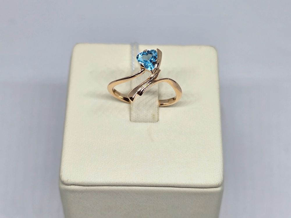 КОЛЬЦО С КАМНЕМ (Au 585)