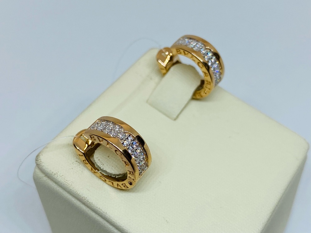 СЕРЬГИ С КАМНЯМИ (Au 585)