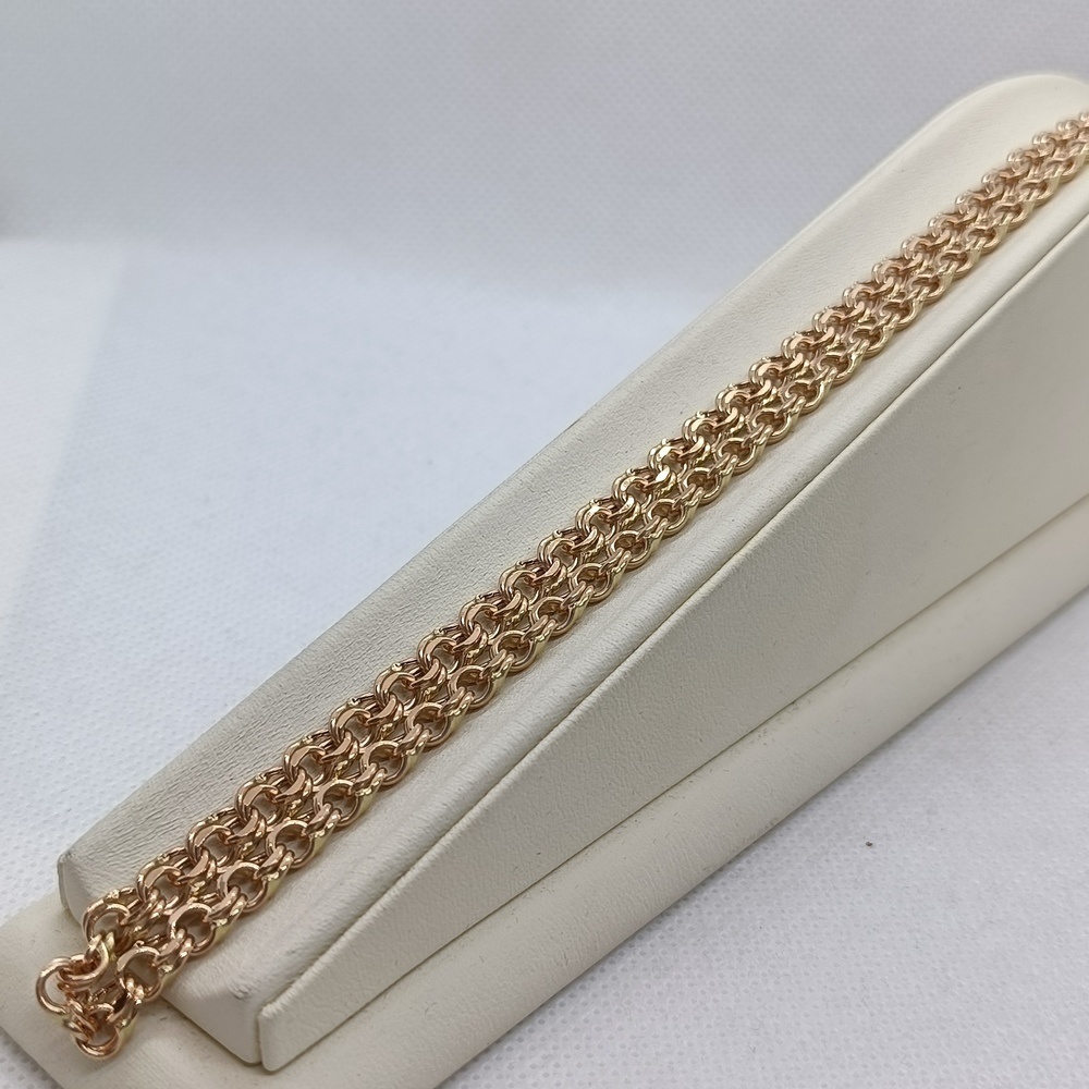 ЦПБС585 ЦЕПЬ ПУСТОТЕЛАЯ Бисмарк (Au 585)