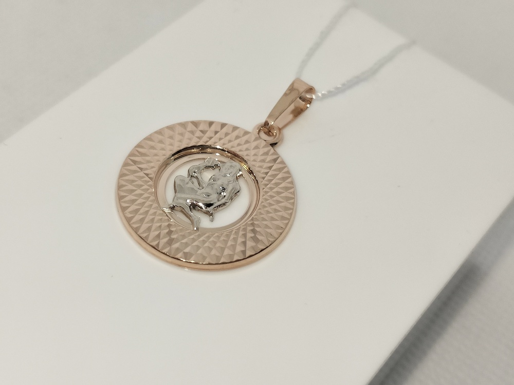 ПОДВЕСКА ЗНАК ЗОДИАКА ДЕВА (Au 585)