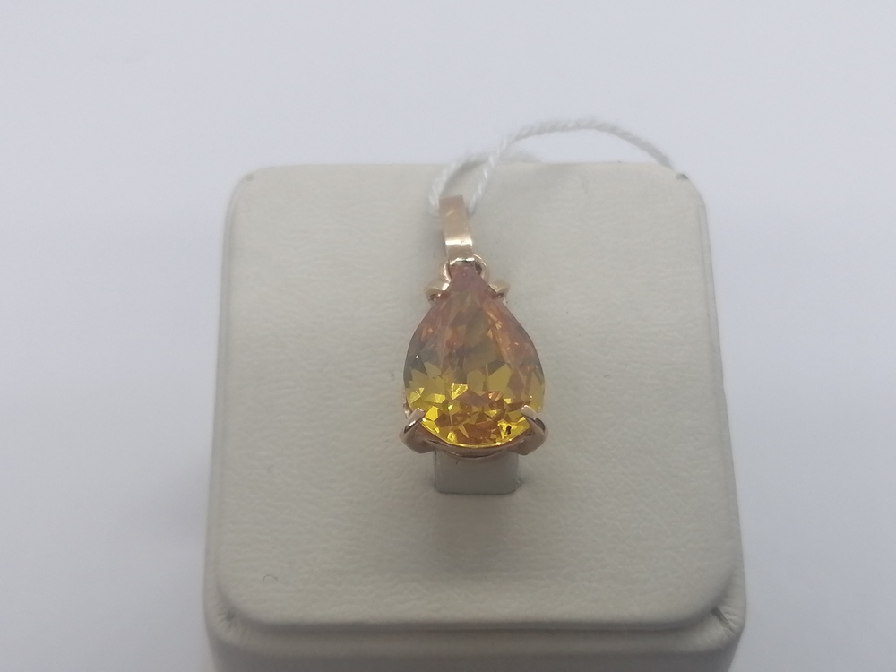 ПОДВЕСКА С КАМНЕМ (Au 585)