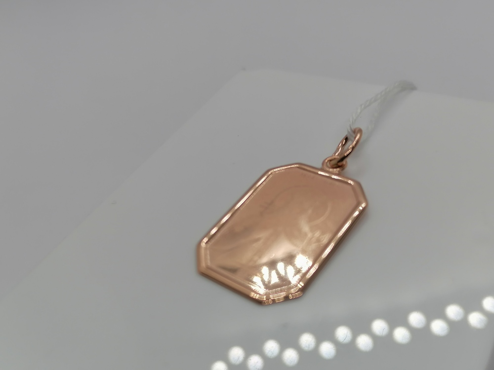 ПОДИБК585 ПОДВЕСКА ИКОНА БЕЗ КАМНЯ (Au 585)