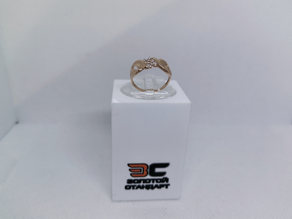 КОЛКМИ585 КОЛЬЦО С КАМНЯМИ (Au 585)