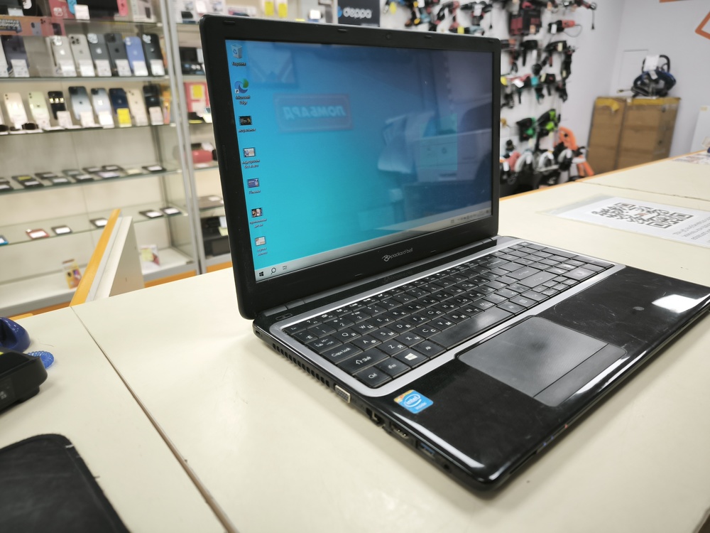 Ноутбук PACKARD BELL; Celeron 2955U, HD Graphics, 6 Гб, 120 Гб, Нет