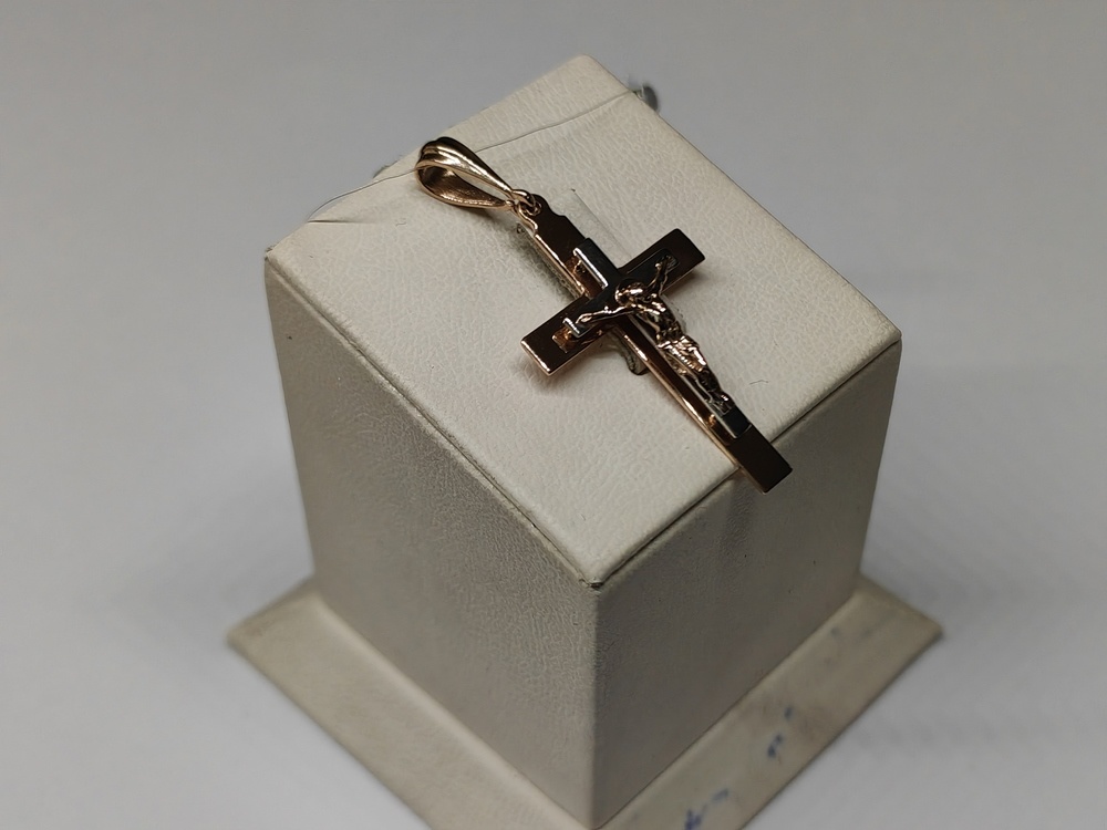 810-00322-10-00-00-00 ПОДВЕСКА КРЕСТ (Au 585)