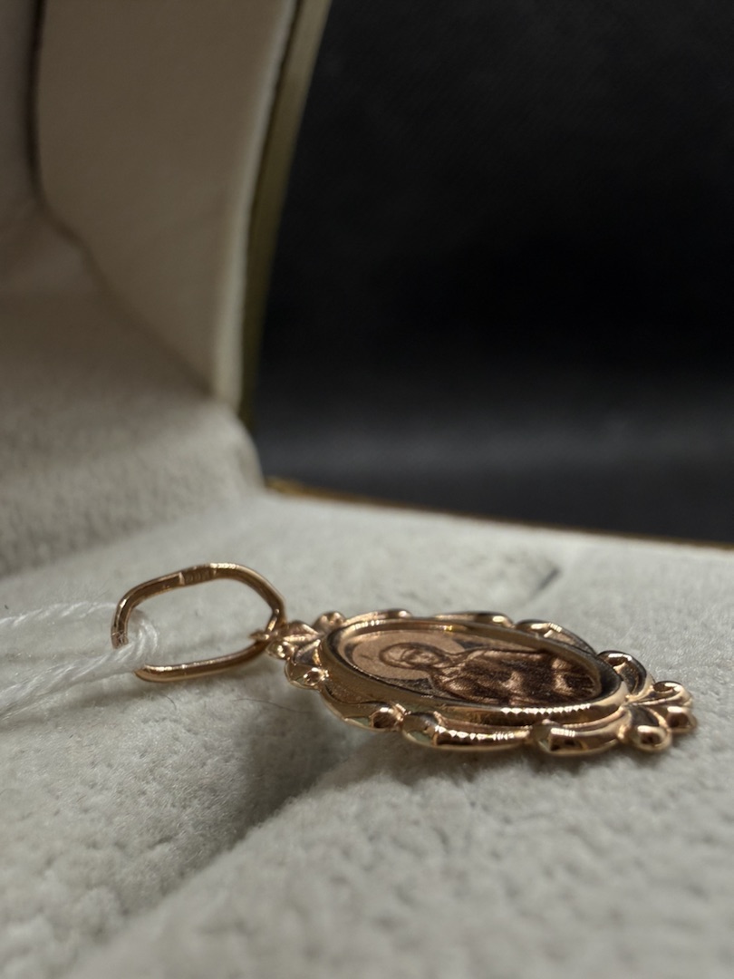 ПОДИБК585 ПОДВЕСКА ИКОНА БЕЗ КАМНЯ (Au 585)