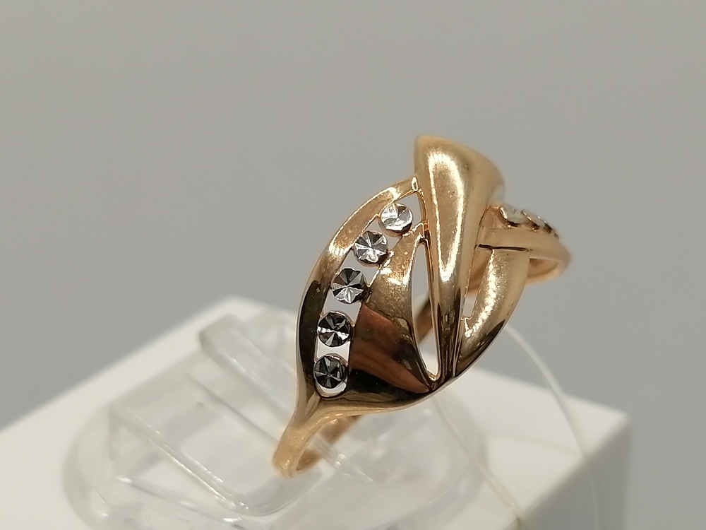 018742 КОЛЬЦО БЕЗ КАМНЯ (Au 585)