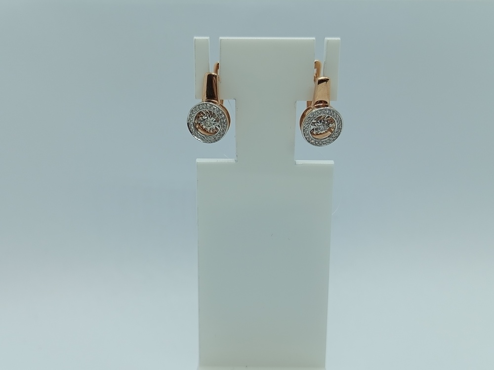 СЕРЬГИ БРИЛЛИАНТ (Au 585)