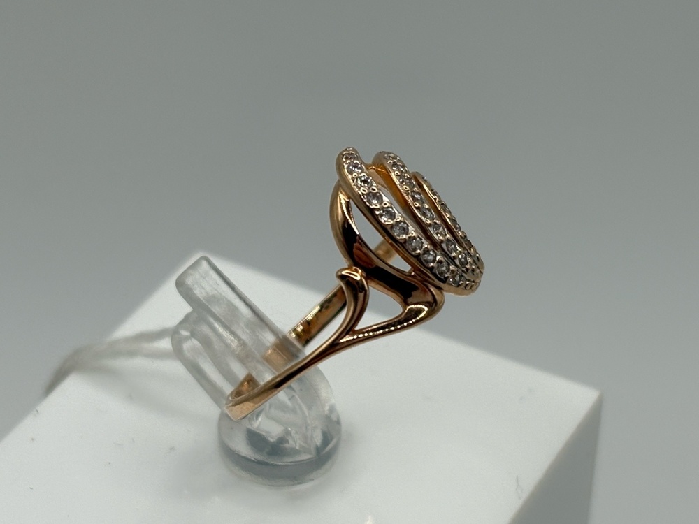 КОЛКМИ585 КОЛЬЦО С КАМНЯМИ (Au 585)