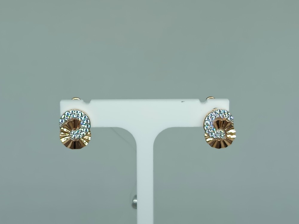 СЕРЬГИ С КАМНЯМИ (Au 585)