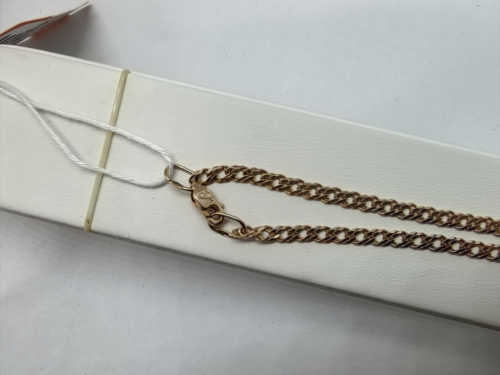 ЦЛР2585 ЦЕПЬ ПОЛНОВЕСНАЯ Ромб двойной (Au 585)