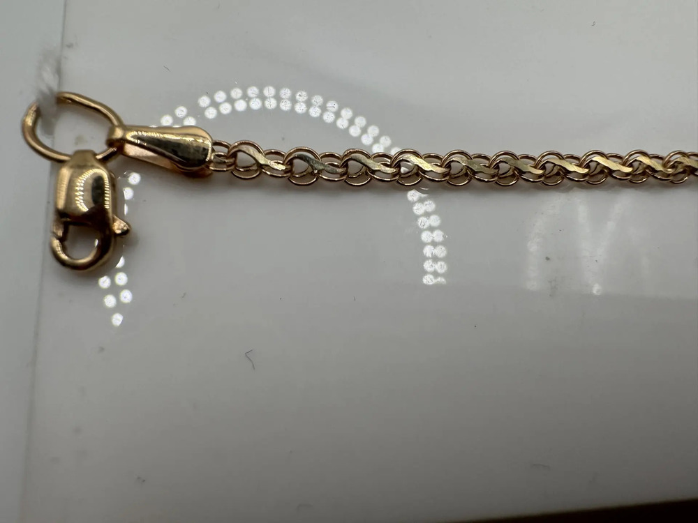 БРАСЛЕТ ПУСТОТЕЛЫЙ Кардинал (Au 585)