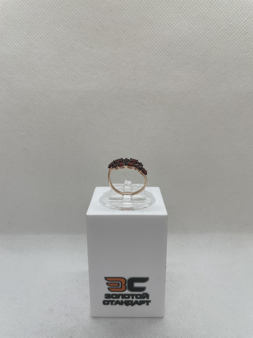 КОЛЬЦО ГРАНАТ (Au 585)