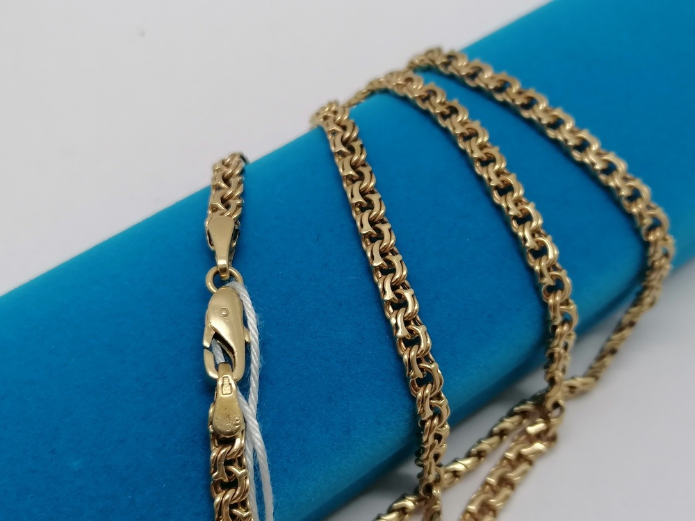 ЦЕПЬ ПОЛНОВЕСНАЯ Бисмарк (Au 585)