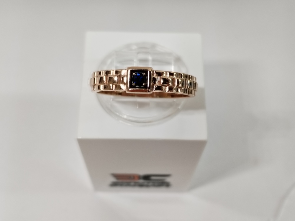 ПЕЧКМ585 ПЕЧАТКА С КАМНЕМ (Au 585)