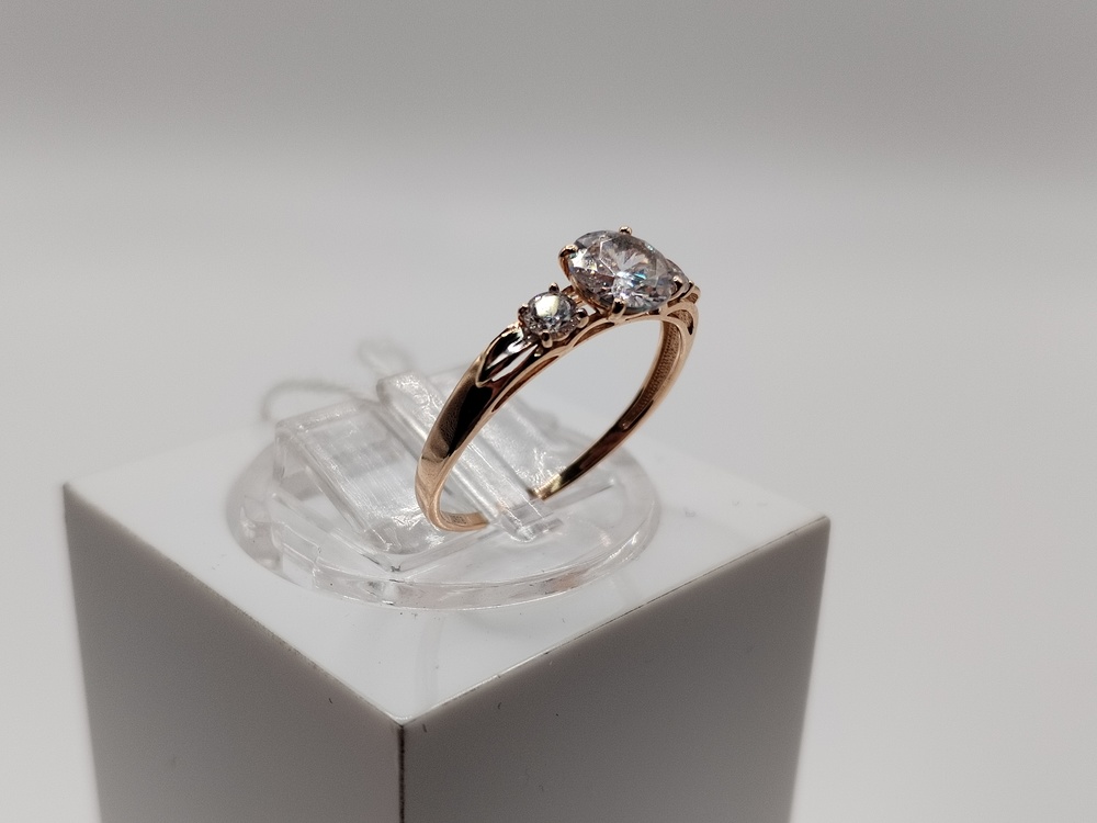 КОЛКМИ585 КОЛЬЦО С КАМНЯМИ (Au 585)