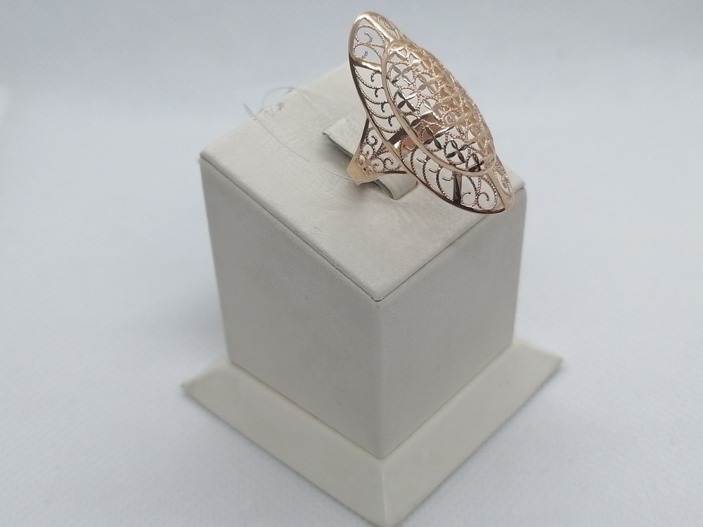 1027 КОЛЬЦО БЕЗ КАМНЯ (Au 585)