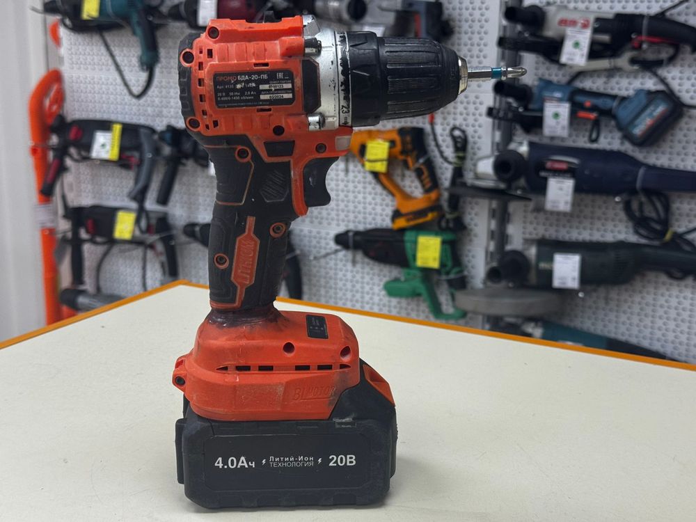 Шуруповерт Спец БДА-20ПБ