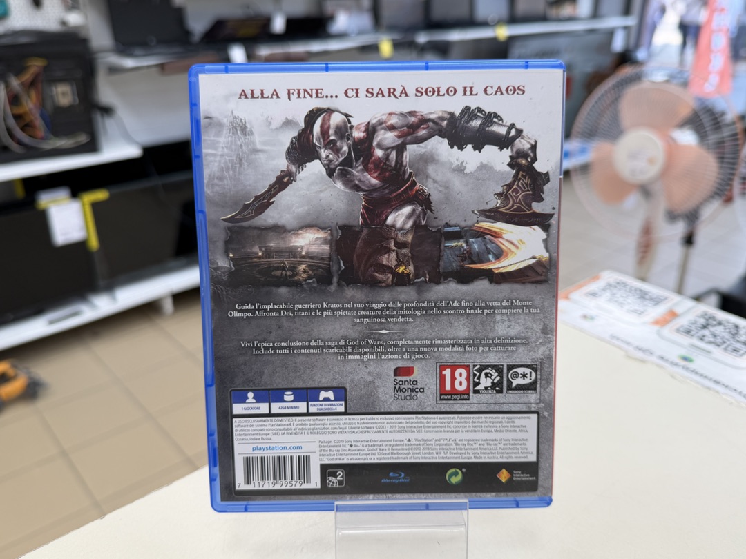 Игра Playstation 4 God of War Remastered