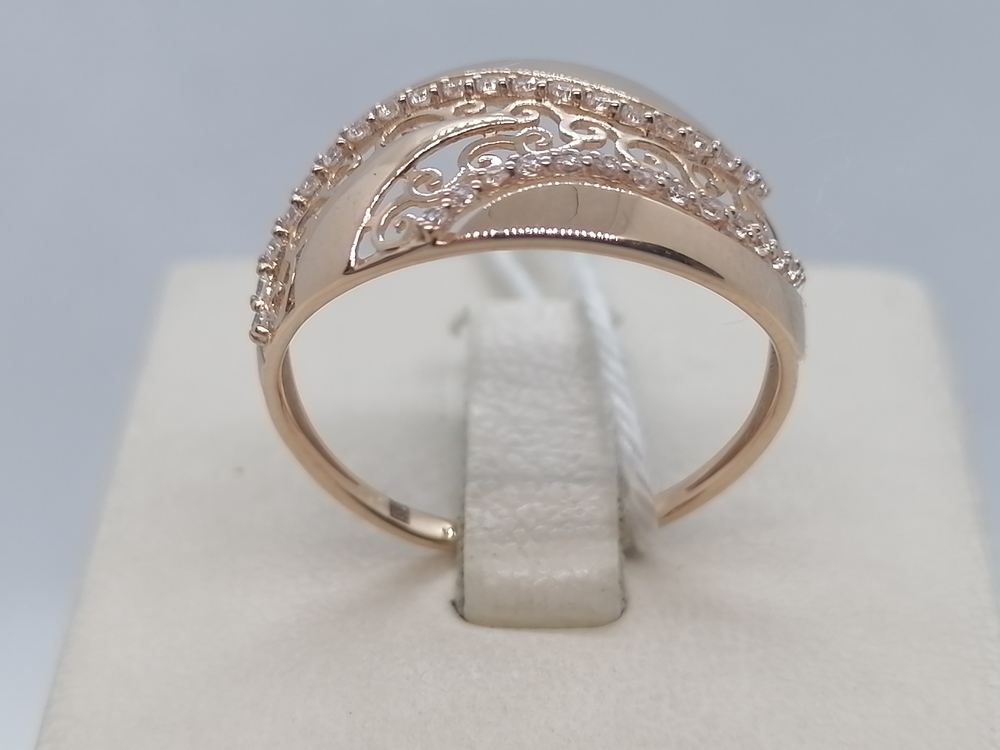 КОЛКМИ585 КОЛЬЦО С КАМНЯМИ (Au 585)