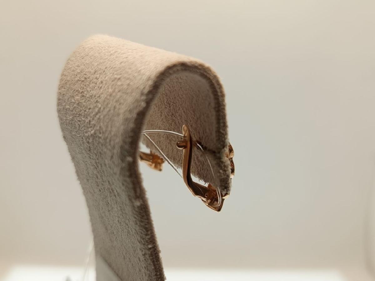 СЕРЬГИ БЕЗ КАМНЯ (Au 585)