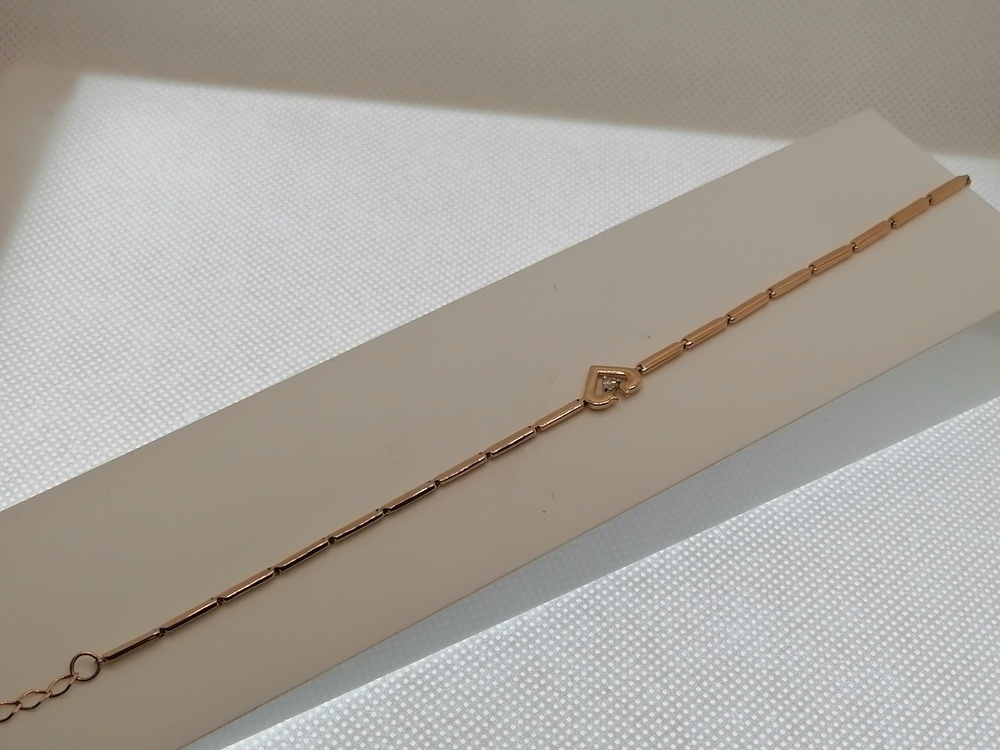 БРАСЛЕТ ФАНТАЗИЯ с камнем (Au 585)