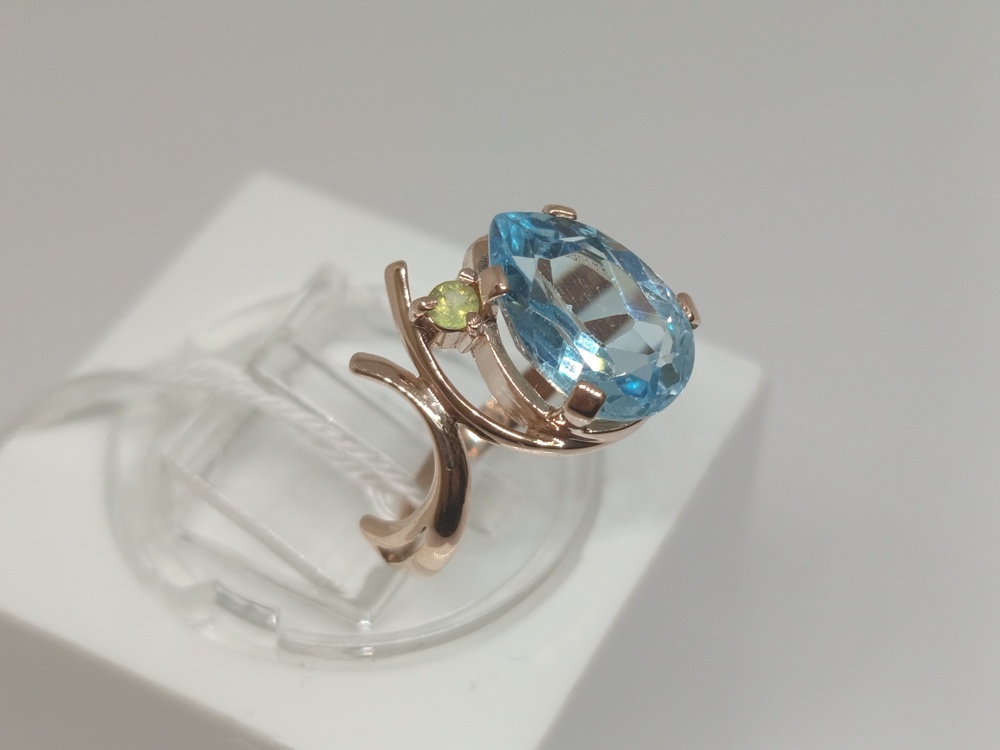 КОЛКМИ585 КОЛЬЦО С КАМНЯМИ (Au 585)