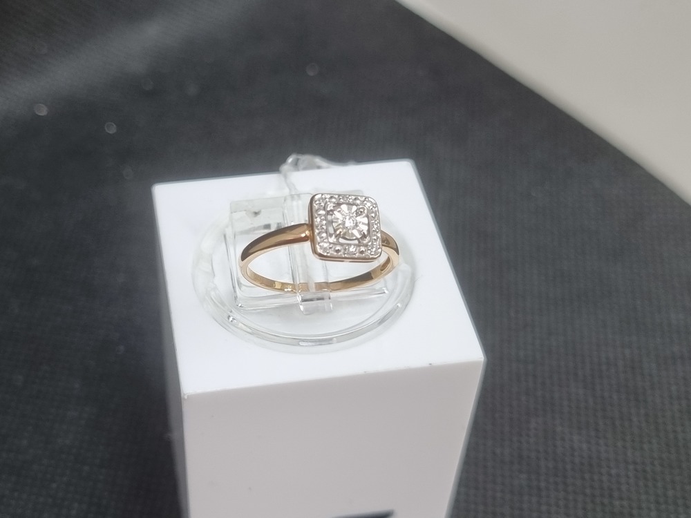 КОЛЬЦО БРИЛЛИАНТ Au 585