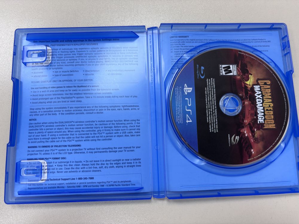 Игра Playstation 4 CarmaGeddon MAXDAMAGE