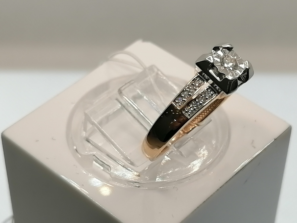 КОЛЬЦО БРИЛЛИАНТ (Au 585)