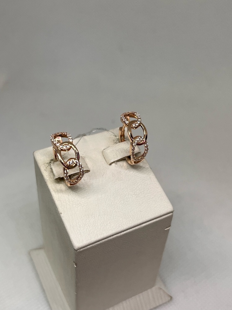 СЕРЬГИ С КАМНЯМИ (Au 585)