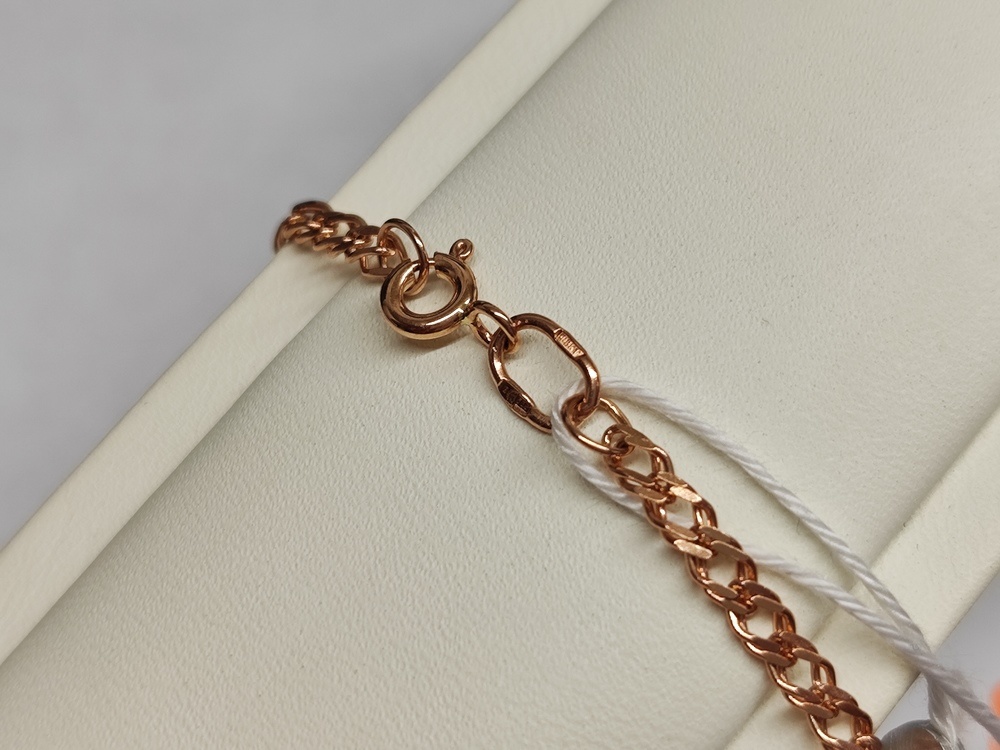 ЦЕПЬ ПОЛНОВЕСНАЯ Ромб двойной (Au 585)