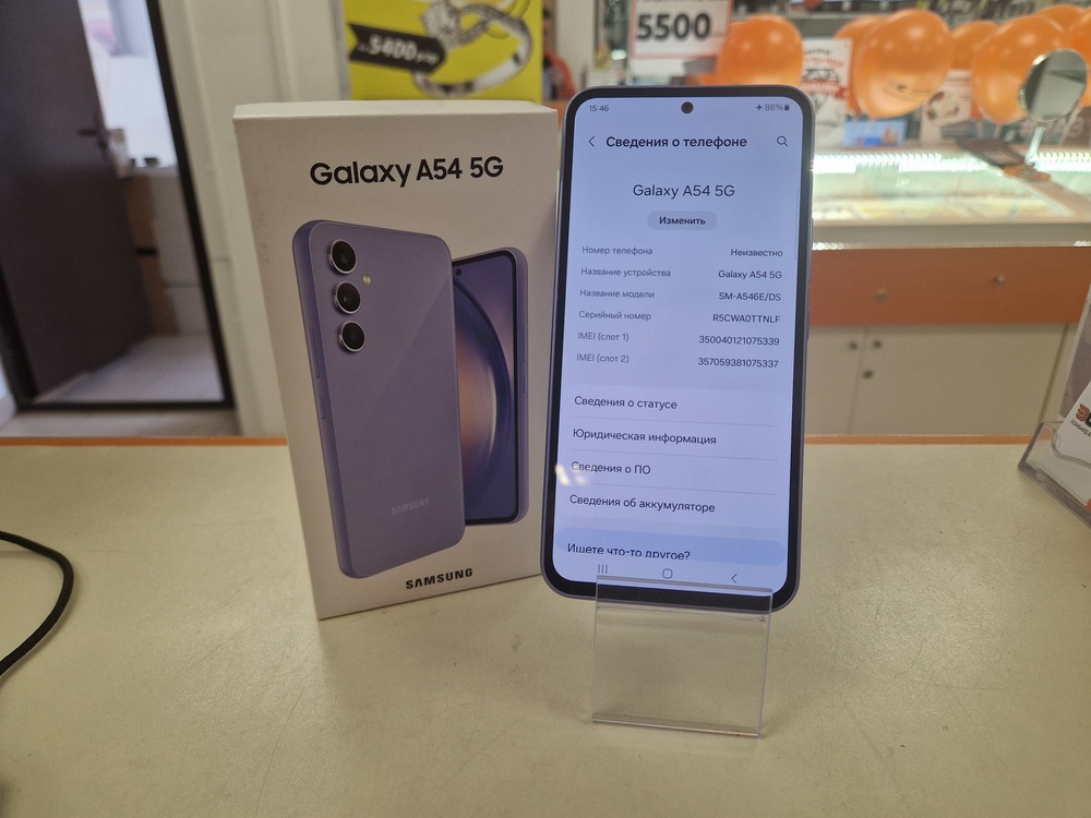 Смартфон Samsung Galaxy A54 6/128