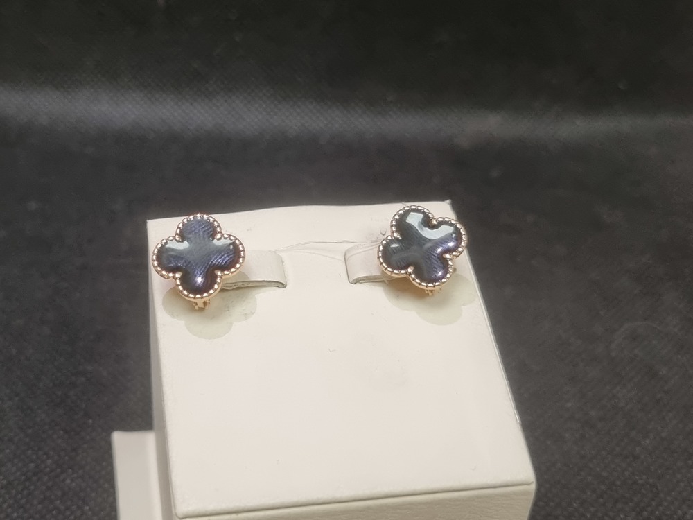 СЕРЬГИ С КАМНЕМ (Au 585)