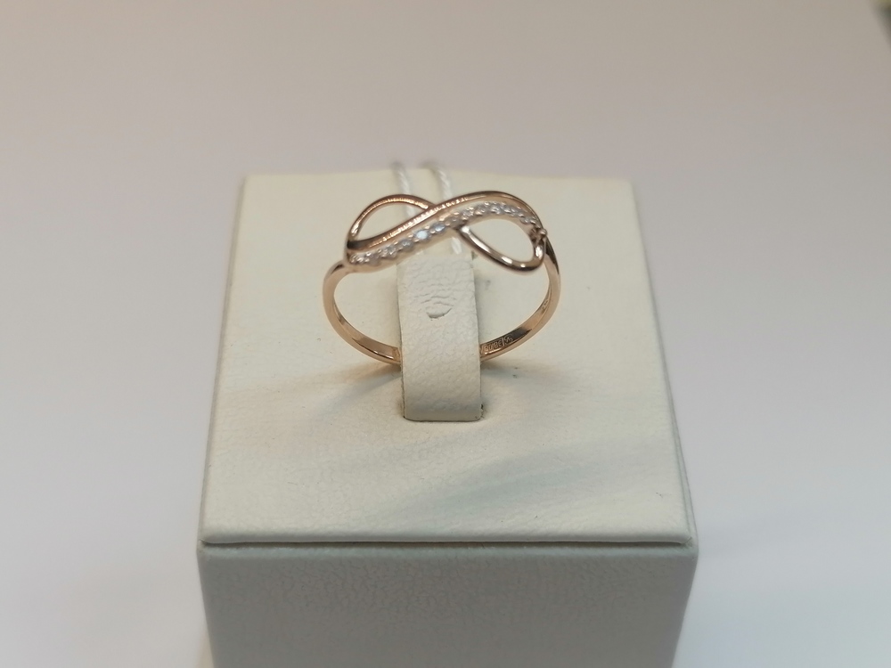 КОЛКМИ585 КОЛЬЦО С КАМНЯМИ (Au 585)