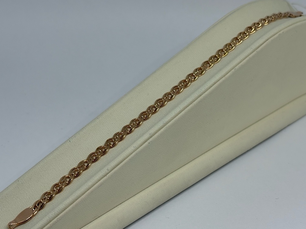 БРАСЛЕТ ПОЛНОВЕСНЫЙ Нона Au 585