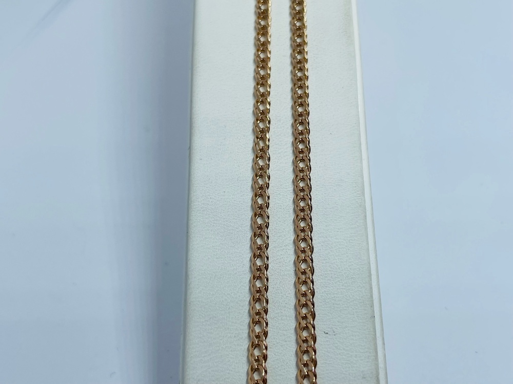 ЦЛР2585 ЦЕПЬ ПОЛНОВЕСНАЯ Ромб двойной (Au 585)