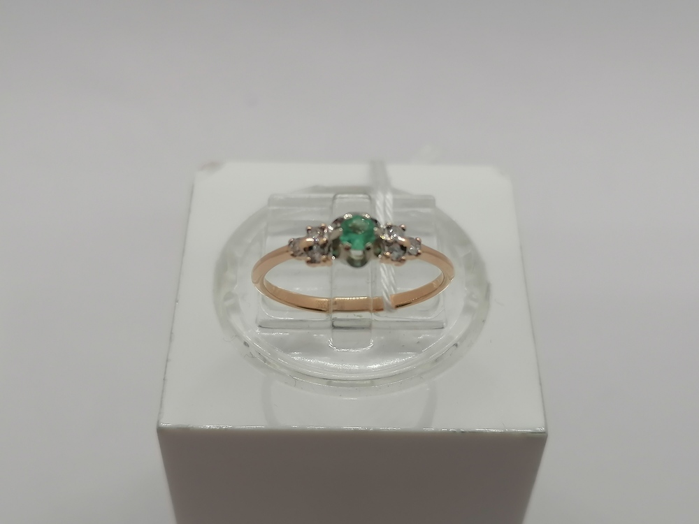 КОЛЬЦО БРИЛЛИАНТ Au 585