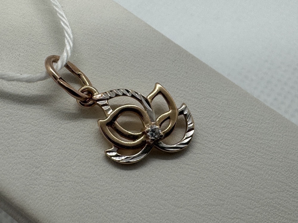 ПОДВЕСКА С КАМНЕМ (Au 585)