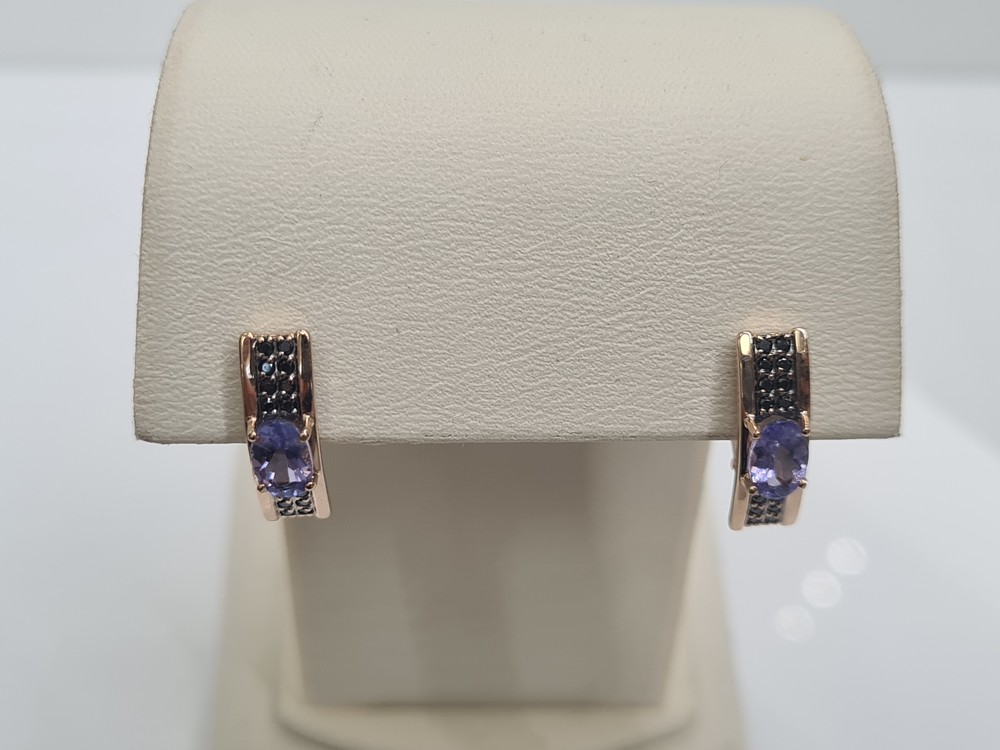 СЕРЬГИ С КАМНЯМИ (Au 585)