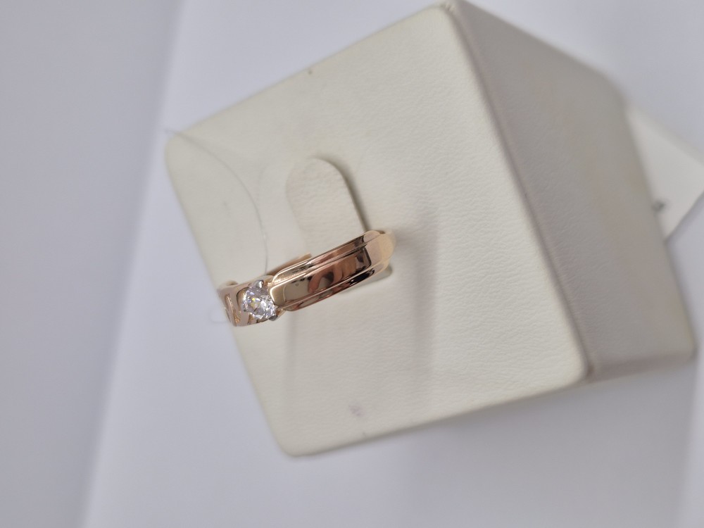 КОЛЬЦО С КАМНЕМ (Au 585)