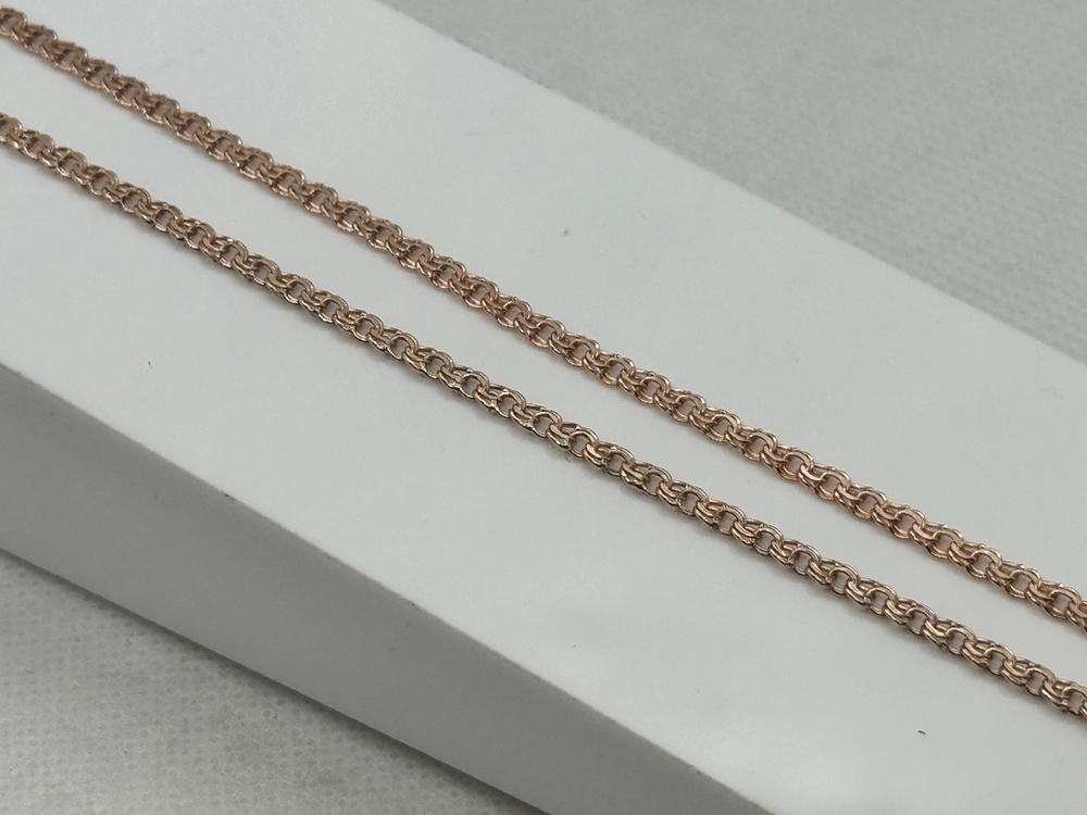 ЦЕПЬ ПУСТОТЕЛАЯ Бисмарк (Au 585) ЦЕПЬ ПУСТОТЕЛАЯ Бисмарк (Au 585)