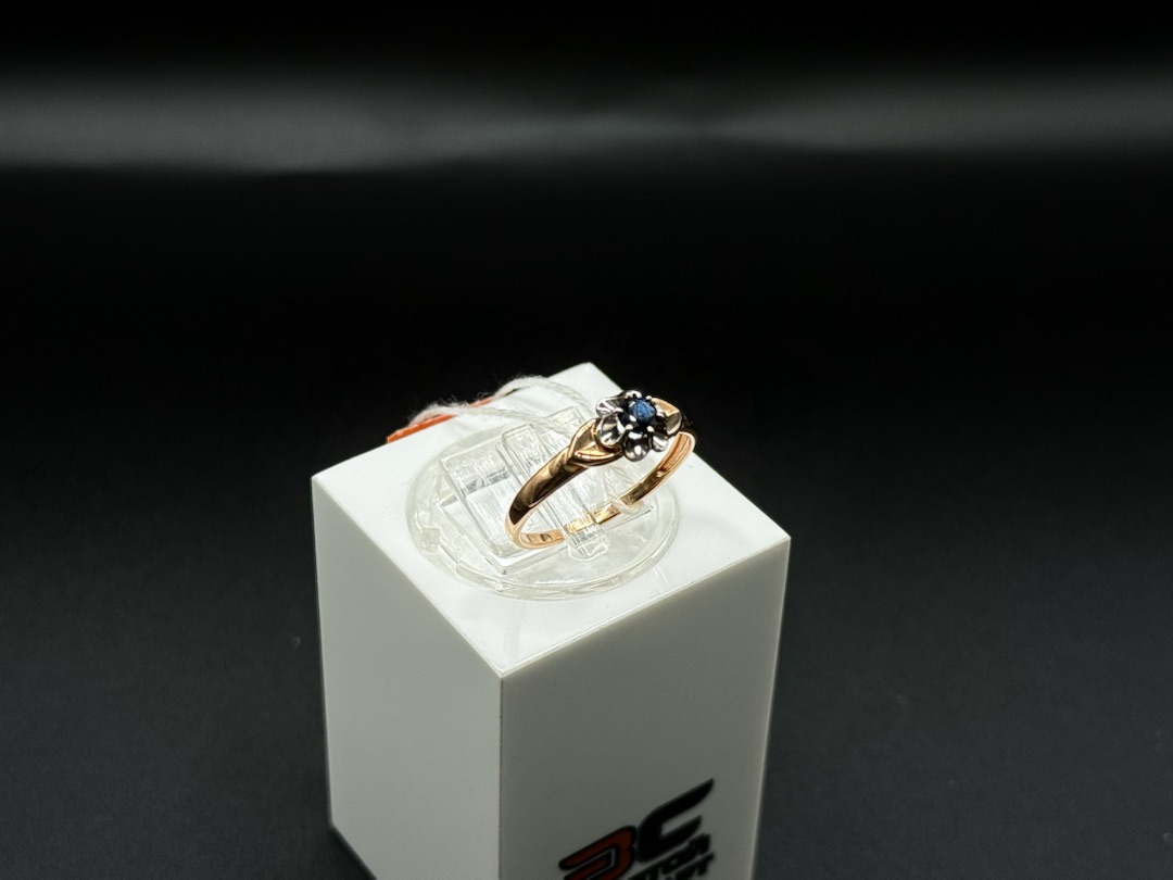 КОЛКМ585 КОЛЬЦО С КАМНЕМ (Au 585)