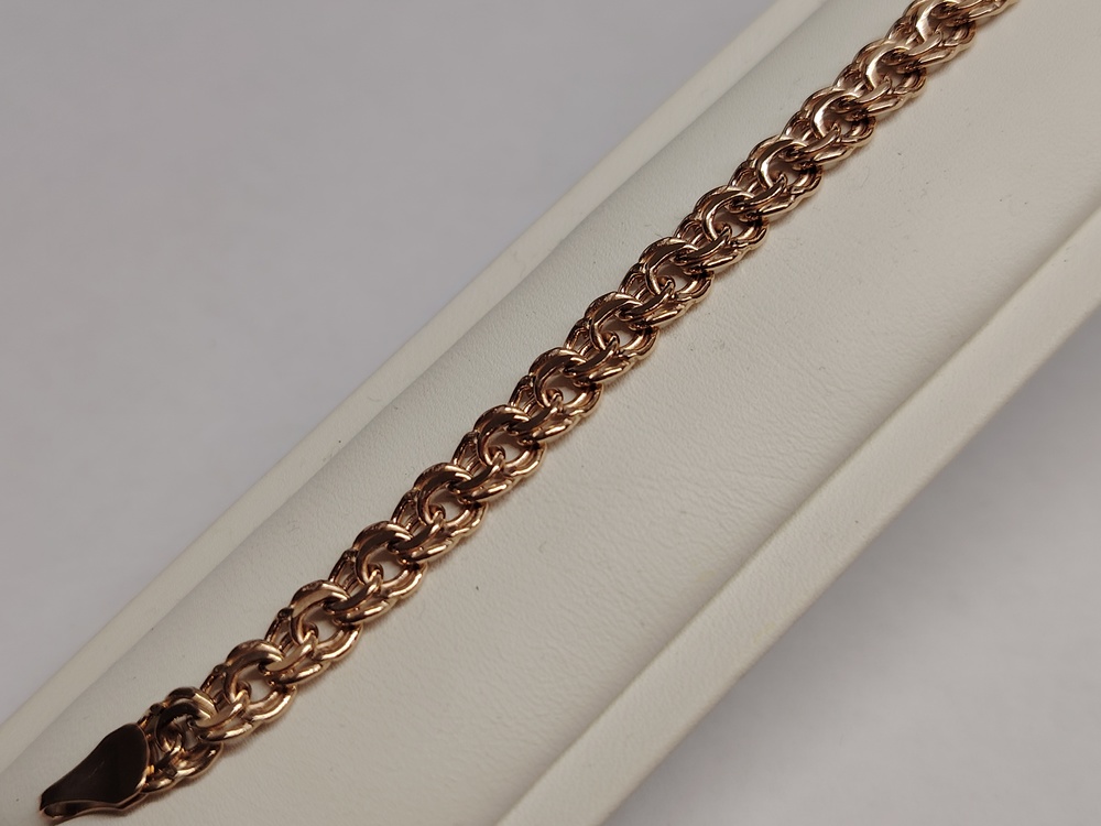 670009024 БРАСЛЕТ ПУСТОТЕЛЫЙ Бисмарк (Au 585)